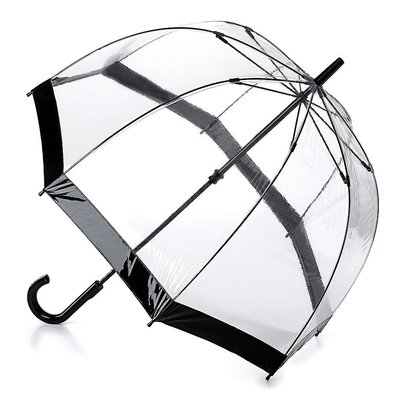 Зонт-трость женский Fulton Birdcage-1 L041 Black (Черный) L041-015605 фото
