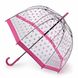 Парасолька-тростина жіноча Fulton Birdcage-2 L042 Pink Polka (Рожевий горох) L042-031483 фото 1