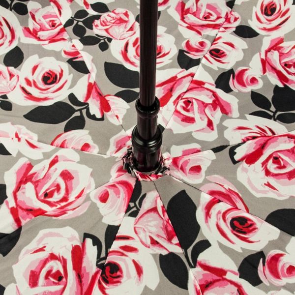 Парасолька-тростина жіноча Fulton Bloomsbury-2 L754 Painted Roses (Мальовані троянди) L754-031346 фото
