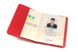 Обкладинка для паспорта натуральна шкіра LQ 101230 (Червоний) 101230 (Каскад шкіра) фото 4