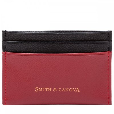 Картхолдер Smith & Canova 26827 Devere (Red-Black) 26827 RED-BLK фото
