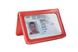 Обкладинка з натуральної шкіри на автодокументи, права, ID паспорт з відділами для карт, LQ 701230 (Червоний) 701230 (Каскад шкіра) фото 2