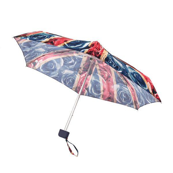 Міні парасолька жіноча Fulton Tiny-2 L501 Rose Jack (Прапор) L501-022795 фото