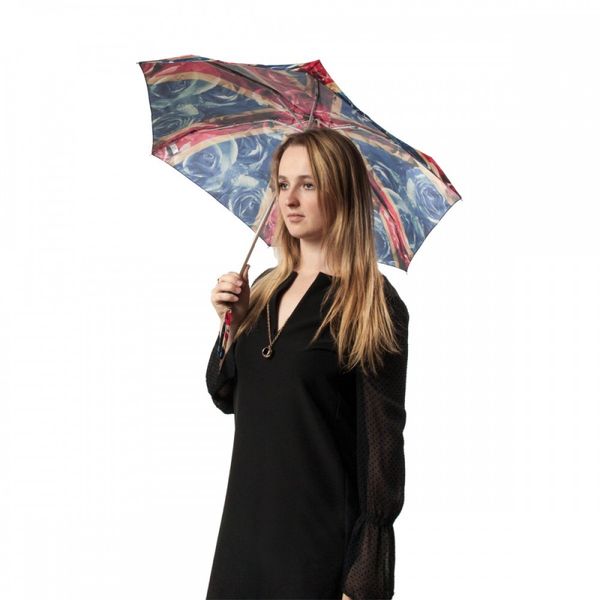 Міні парасолька жіноча Fulton Tiny-2 L501 Rose Jack (Прапор) L501-022795 фото