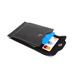 Затиск із відділами для кредитних карт на кнопці, матова шкіра Crazy Horse LQ 602110 (Чорний) 602110 фото 5