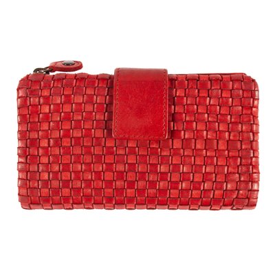 Винтажный кошелек женский Ashwood D83 RED (Красный) D83 RED фото