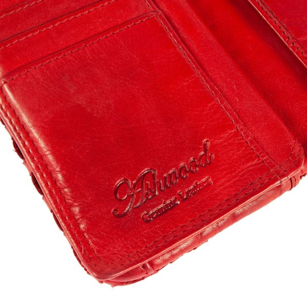 Вінтажний жіночий гаманець Ashwood D83 RED (Червоний) D83 RED фото