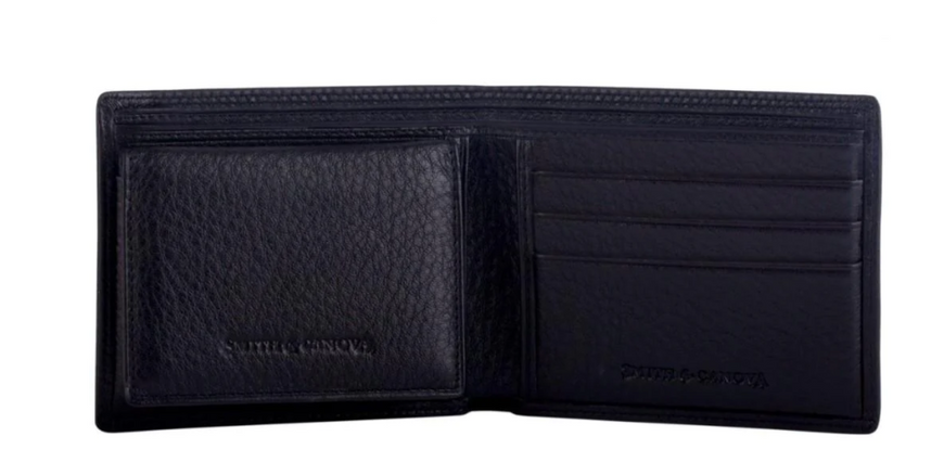 Гаманець чоловічий Smith & Canova 28600 Downing (Black) 28600 BLK фото