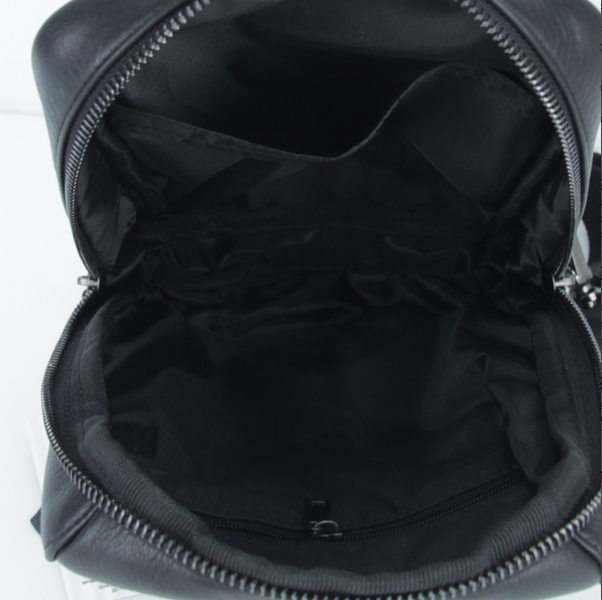 Мужская сумка-слинг Vesson 4764 черная 4764  фото