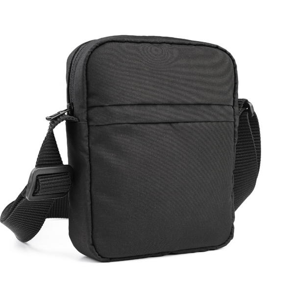 Чоловіча текстильна сумка через плече, матеріал Оксфорд 600 Німеччина, чорного кольору 803710 803710 фото