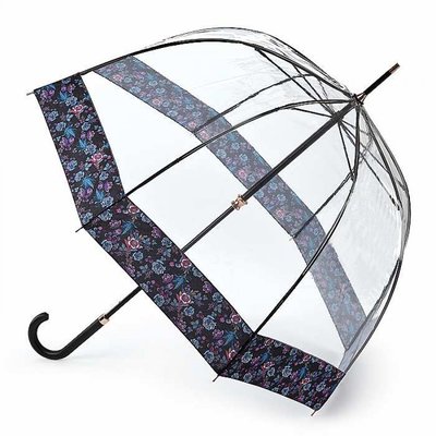 Зонт-трость женский Fulton Birdcage-2 Luxe L866 Luminous Floral (Светящиеся цветы) L866-034507 фото