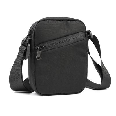 Мужская текстильная сумка через плечо, материал Оксфорд 600 Германия, чёрного цвета 804710 804710 фото